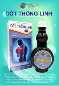 Hình ảnh Cốt Thống Linh – cao lỏng trị đau nhức xương khớp phong thấp