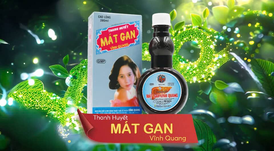 Chai Thanh Huyết Mát Gan Vĩnh Quang 280ml – hỗ trợ thanh nhiệt, giải độc gan