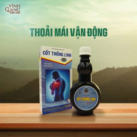 Cốt Thống Linh cao lỏng hỗ trợ chăm sóc xương khớp