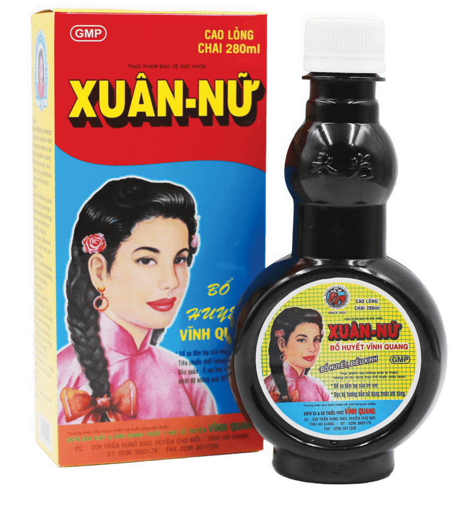 Xuân Nữ bổ huyết Vĩnh Quang hỗ trợ điều hòa kinh nguyệt